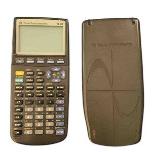 Texas Instruments TI-83 Graphing Calculator w/Cover. Works Great!